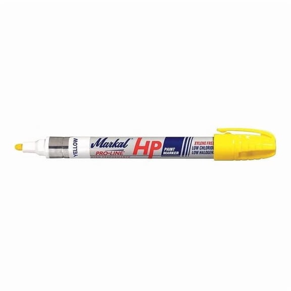 La-co Industries Pro-line Paint Marker 96961, Medium Bullet Tip, Yellow
