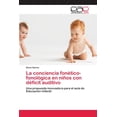 thumbnail image 1 of La conciencia fonético-fonológica en niños con déficit auditivo (Paperback), 1 of 1
