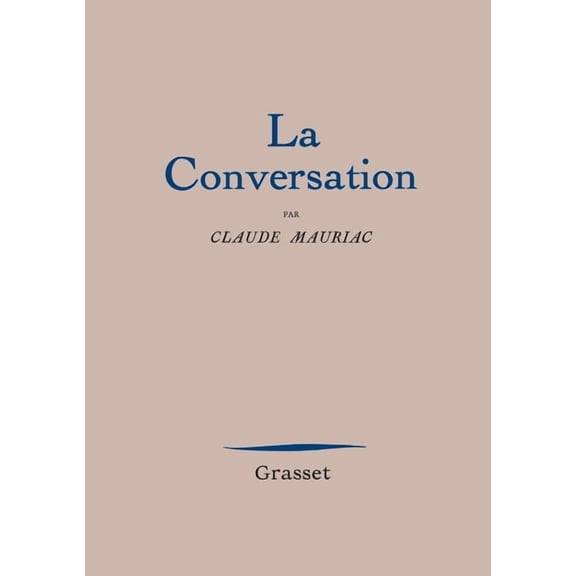La conversation, (Paperback)