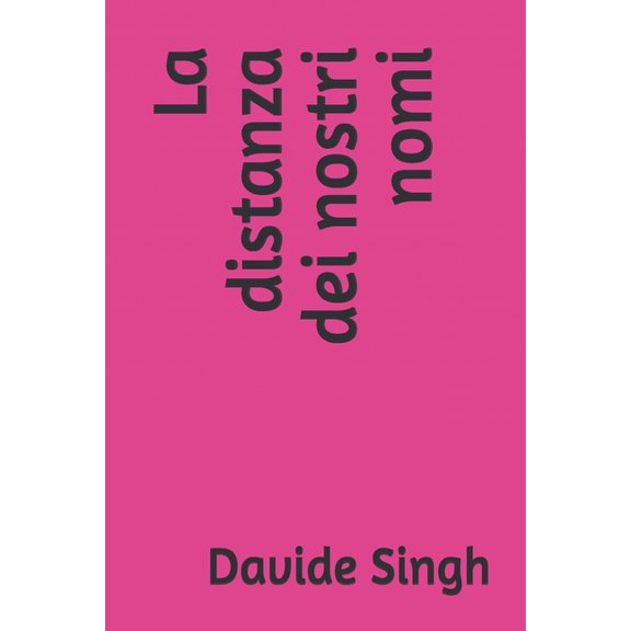 La distanza dei nostri nomi, (Paperback)