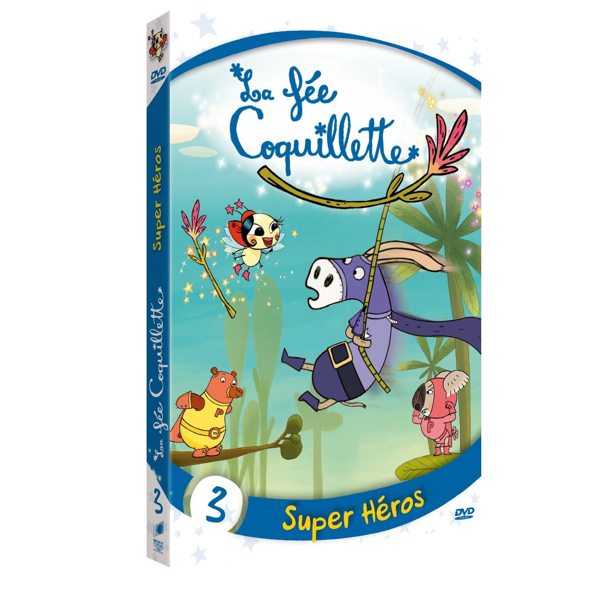 La F e Coquillette Vol 3 Super Heros DVD Jean Christophe Roger la-f-e-coquillette-vol-3-super-heros-dvd-jean-christophe-roger