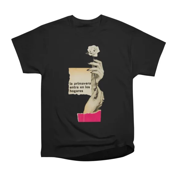 La primavera entra en los hogares T-Shirt Tee Gift For Him Merch For Her Apparel For Frien
