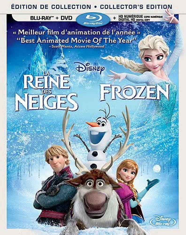 Disney Frozen DVD - the Quebec version bilingually titled in French as La  Reine des Neiges Stock Photo - Alamy