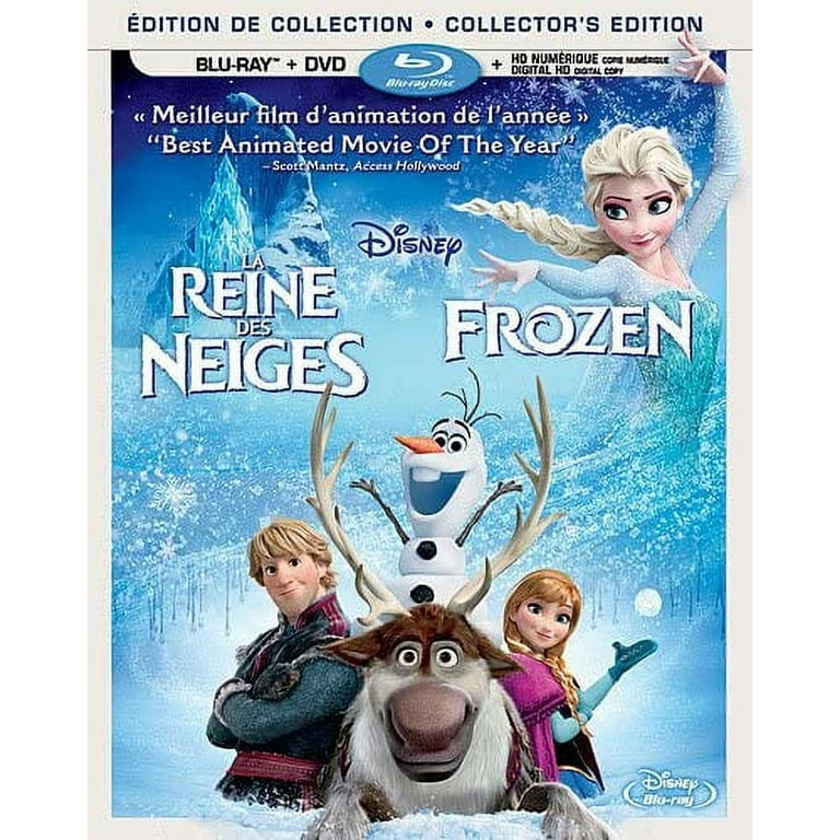 La reine des neiges / Frozen [Blu-ray + DVD + copie numrique] (Bilingual)