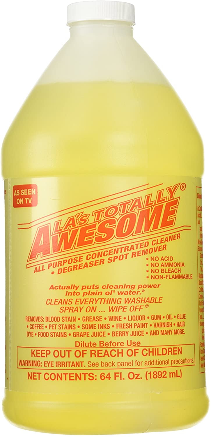  Prime Solutions KICK A** All-Purpose Cleaner, Degreaser &  Powerful Stain Remover Spray - All Surface Safe & EcoFriendly (64 Fl Oz) :  Health & Household