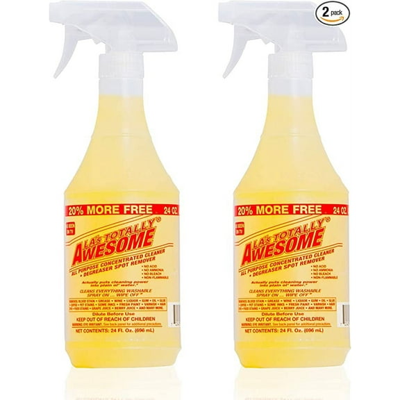 La's Totally Awesome All Purpose Cleaner, Degreaser & Spot Remover - 2 Pack