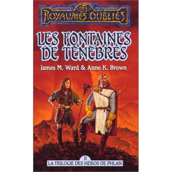 Pre-Owned La trilogie des héros de Phlan, tome 2 : Les fontaines de ténèbres (French Edition) 9782265002128