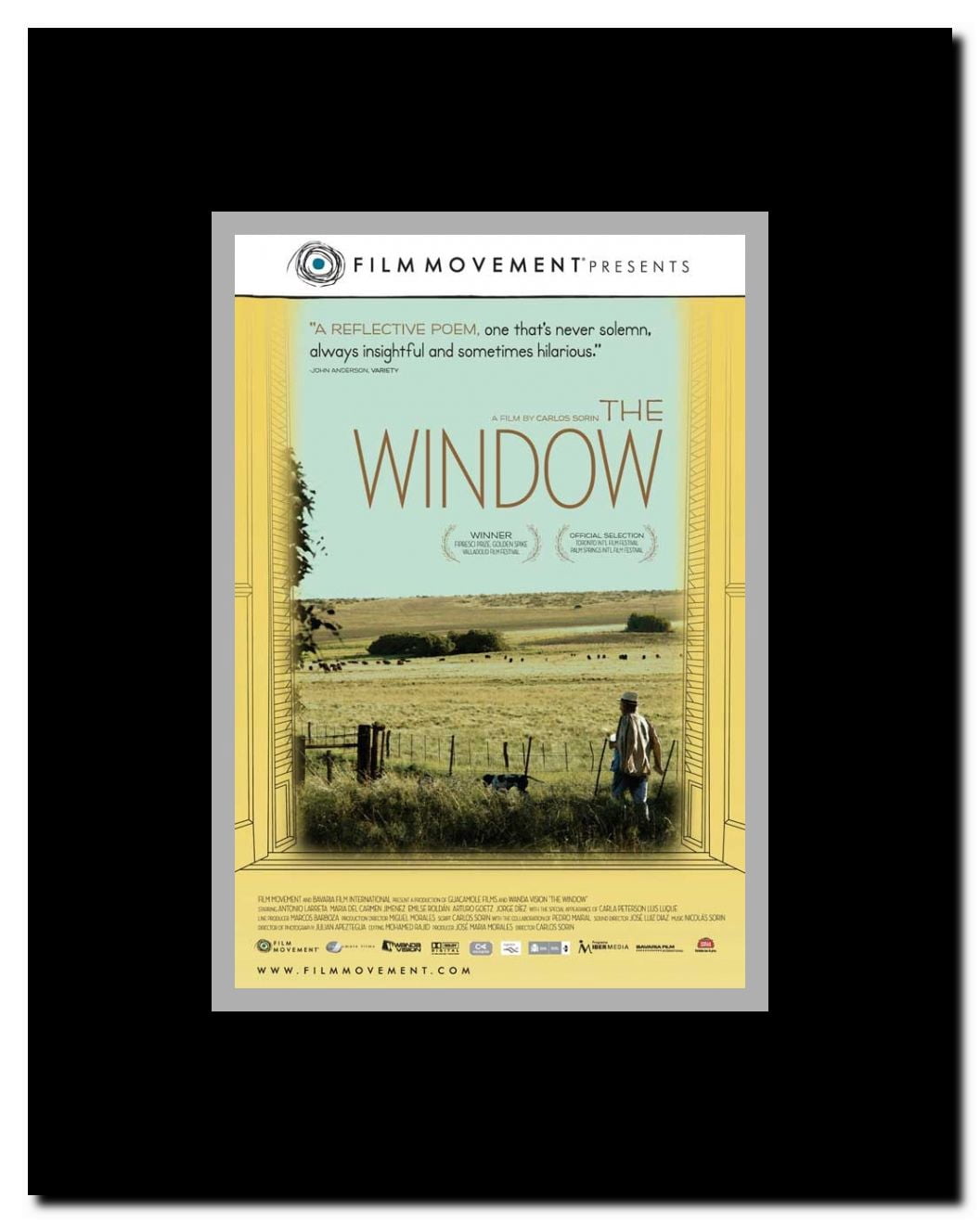 La ventana Framed Movie Poster