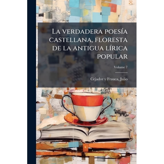 La verdadera poesía castellana, floresta de la antigua lírica popular; Volume 7 (Paperback)
