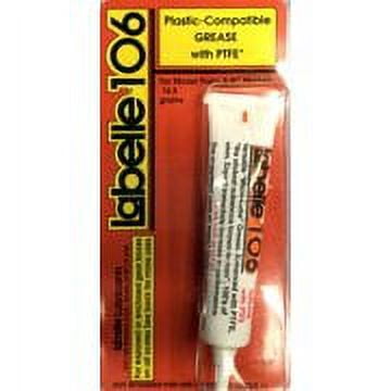 LaBelle 106 Plastic Compatible Lubricating Grease w PTFE Teflon