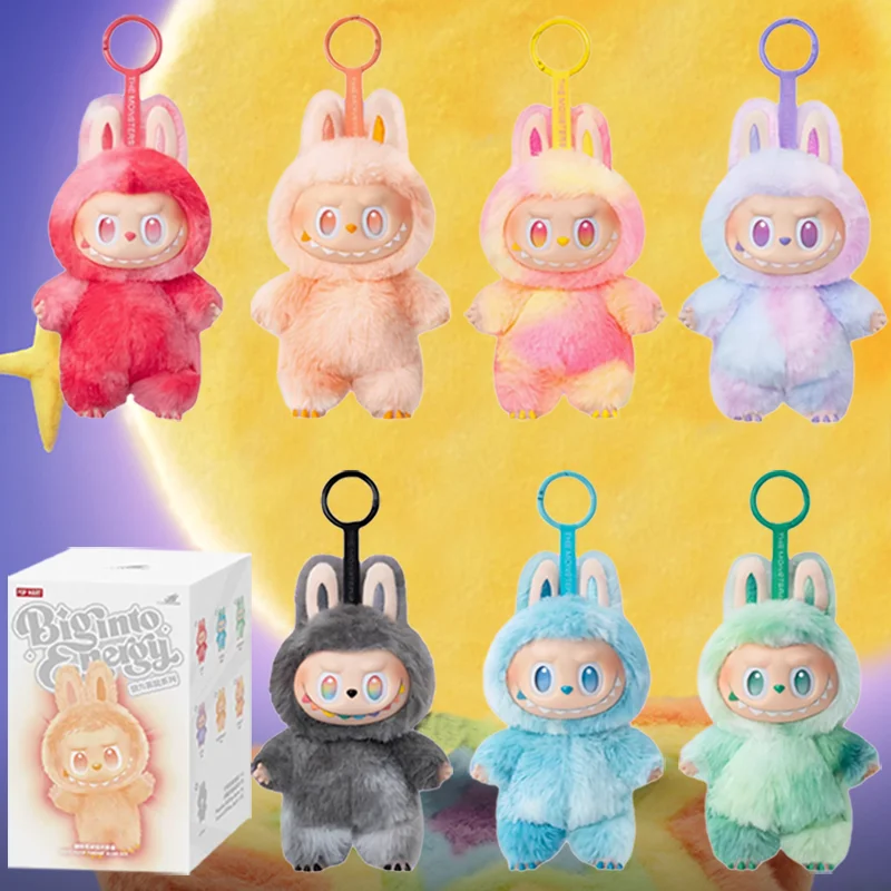 LaBu three generations of vinyl plush gift pendants blind box doll trendy play Color Random