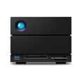 thumbnail image 1 of LaCie 2big Dock 36TB USB 3.2 Gen 2 External Hard Drive STLG36000400 Black, 1 of 5