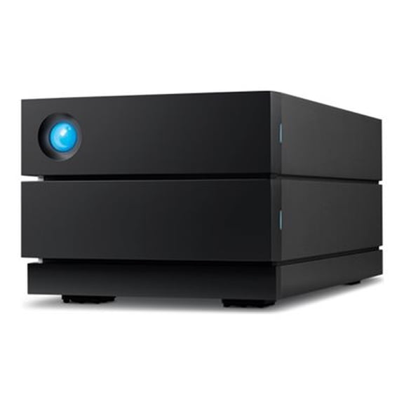 LaCie 2big RAID STHJ48000800 - Hard drive array - 48 TB - 2 bays (SATA-600) - HDD 24 TB x 2 - USB 3.2 Gen 2 (external) - with 5 years Rescue Data Recovery Service Plan