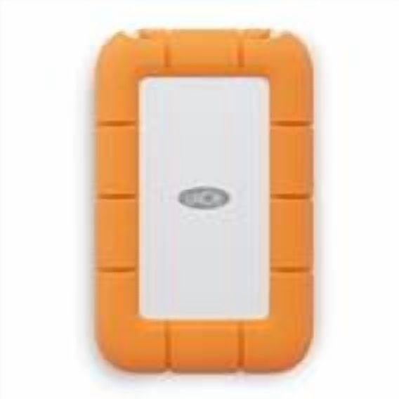 LaCie Rugged Mini Externe SSD 4TB, PC/Mac/iPad/Thunderbolt, 40 Gb/s, 2.000 MB/s, Rescue Services (STMF4000400)
