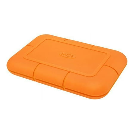 LaCie - Rugged 4TB  External USB-C, USB 3.2 Portable Solid State Drive with Rescue Data Recovery Services