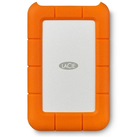 LaCie Rugged Secure 2TB 2.5" USB 3.1 Gen 1 Type-C External Portable Hard Drive