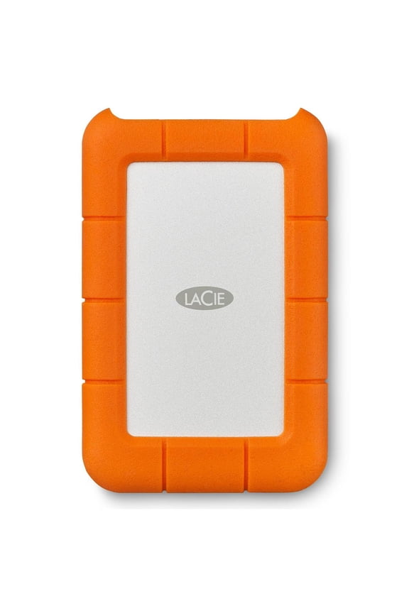 LaCie Rugged Secure 2TB 2.5" USB 3.1 Gen 1 Type-C External Portable Hard Drive