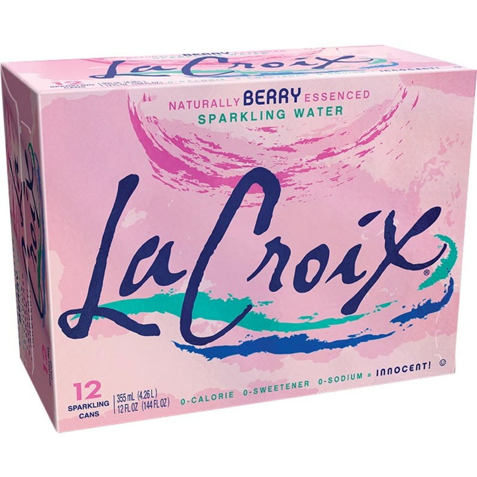 LaCroix Berry Sparkling Water - 12pk/12 fl oz Cans, 12 / Pack (Quantity)