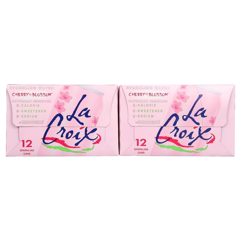 LaCroix Cherry Blossom Sparkling Water 2/12pk/12 fl oz cans, 2