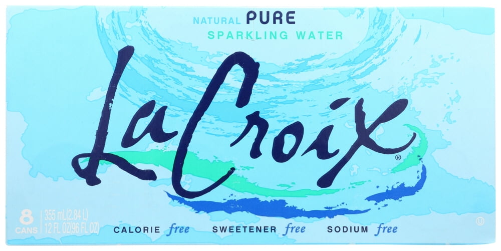 LaCroix Pure Sparkling Water - Single 12 fl oz Can, 24 / Pack (Quantity)