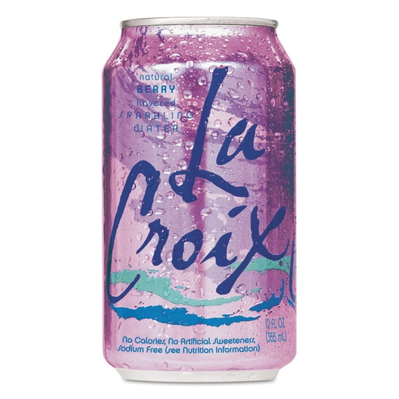 LaCroix Sparkling Water, Berry, 2/12pk/12 fl oz Cans, 24 / Pack (Quantity)