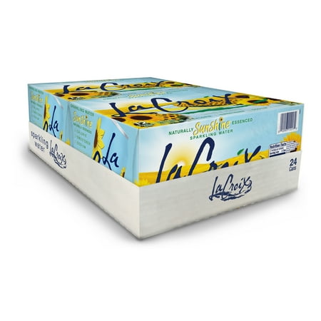 LaCroix Sunshine, Sparkling Water, 2 / 12 Pack, 12 oz Cans