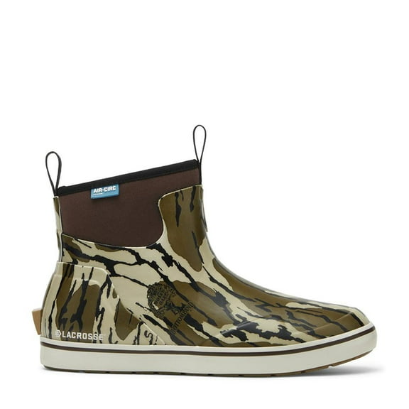 Lacrosse Footwear Boots amp; Shoes Lacrosse Footwear LaCrosse Mens Alpha Deck Boot 6" Mossy Oak Original Bottomland Size 11 Buy At Cross Toss Trading