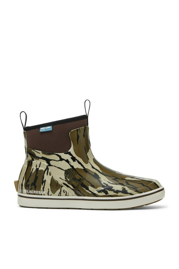 Lacrosse Footwear Boots amp; Shoes Lacrosse Footwear LaCrosse Mens Alpha Deck Boot 6" Mossy Oak Original Bottomland Size 11 Buy At Cross Toss Trading