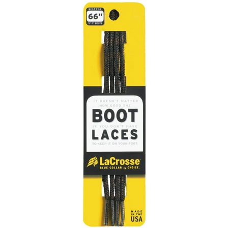 Lacrosse Boot Laces Black/brown 76 In.