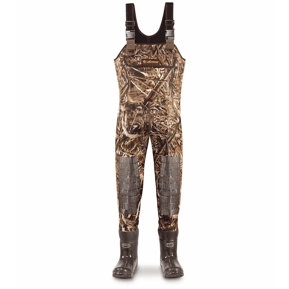 LaCrosse Fishing Wader Boots Removable EVA Footbed Chest Wader Tall, Realtree Max-5 Camo, Size 9