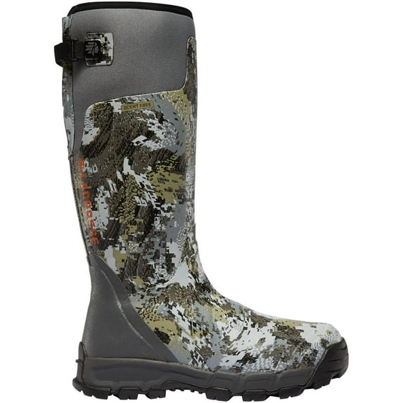 LaCrosse Men's Alphaburly Pro 18" 800g Thinsulte Lite in Realtree Max 5 Shoes | Natural Rubber