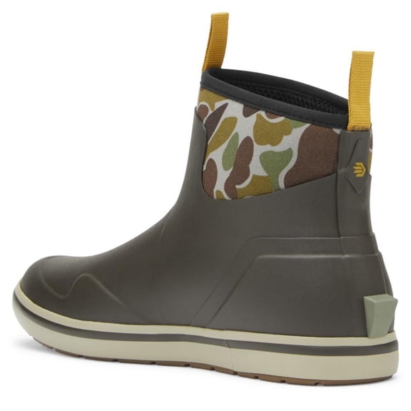 Lacrosse Men's Alpha Deck Boot Black Olive/Camo Size 10