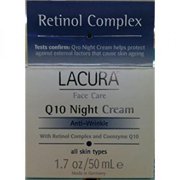 LaCura Q10 NIGHT FACE CREAM Anti-Wrinkle 1.7 oz. by Chom