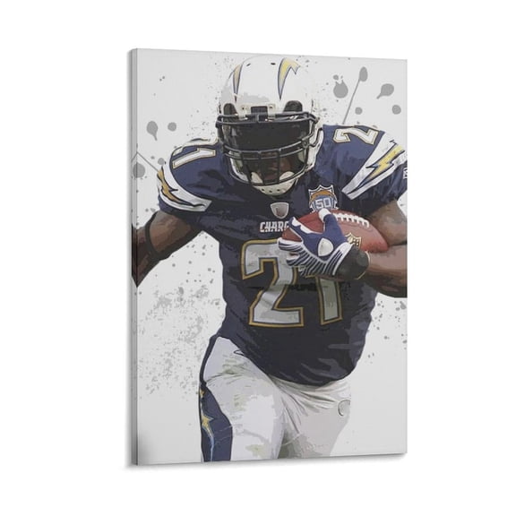LaDainian Tomlinson Poster Canvas Poster Gifts Canvas Painting Poster Wall Art Decorative Picture Prints Modern Decor 24x36inch(60x90cm)