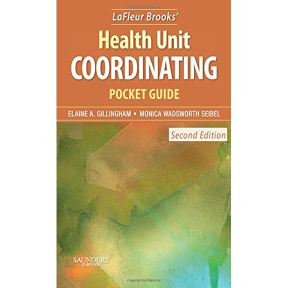 Pre-Owned LaFleur Brooks' Health Unit Coordinating Pocket Guide (Paperback) 1416052119 9781416052111