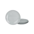 thumbnail image 1 of LaGlint 8.5 inch Salad Plate Set of 6, Lightweight Opal Glass Round Gray Plates for Dessert Kitchen, Dishwasher and Microwave Safe, 1 of 6