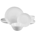 thumbnail image 1 of LaGlint Dinnerware Set, Opal Glass, Dishwasher and Microwave Safe, 18 Pieces, Service for 6, 1 of 9