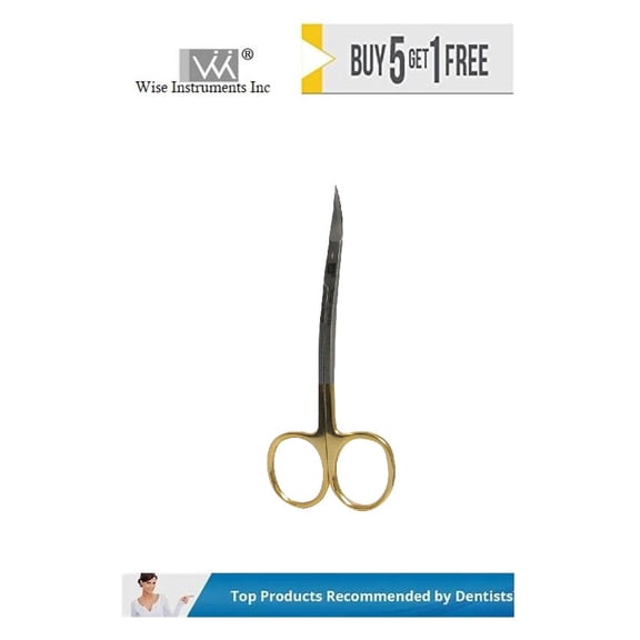 LaGrange Scissors Curved, 11.5cm Tungsten Carbide
