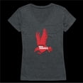 thumbnail image 1 of LaGuardia Red Hawks Womens Cinder T-Shirt, Heather Charcoal - Medium, 1 of 1