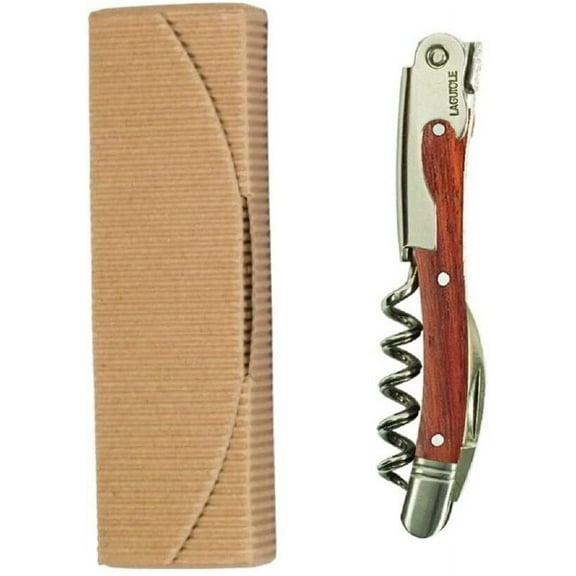 LaGuiole Luxury Waiter's Corkscrew - Rosewood Handle Gift Package