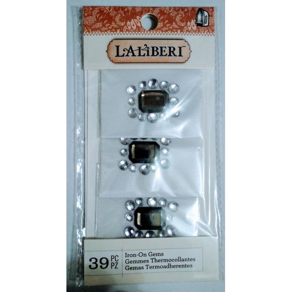 EK Success 39-Piece Iron-On Gems