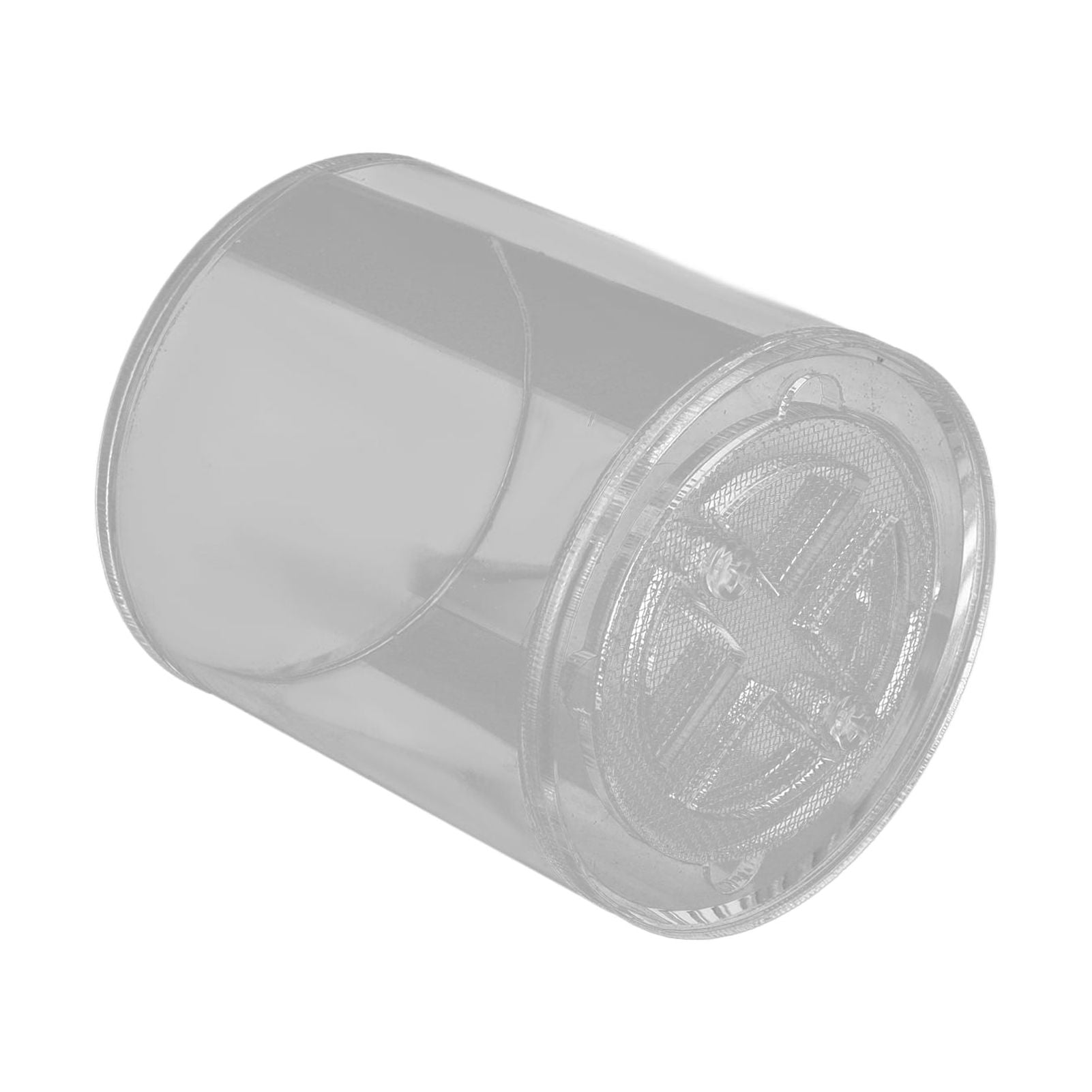 LaMaz Cricket Terrarium Portable Transparent Spider Circular Acrylic Tank Keeper with Top Cover