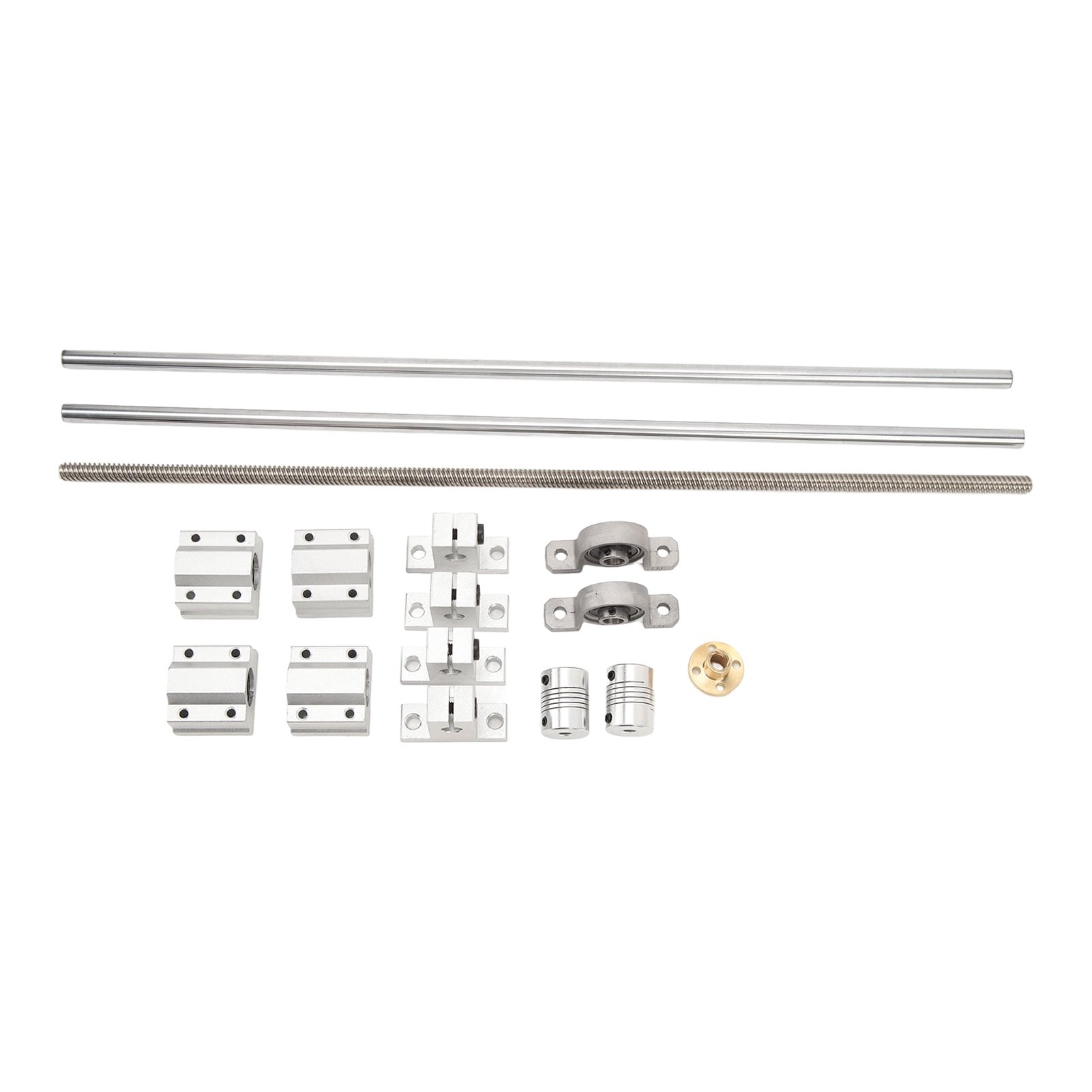 LaMaz Linear Motion Kit Rod Shaft Guide Screw Support Bearing Couplings