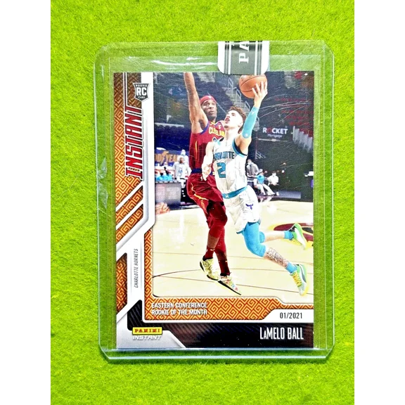 LaMelo Ball # 88/88 INSTANT ROOKIE CARD JERSEY #2 HORNETS 2020 Panini Instant RC