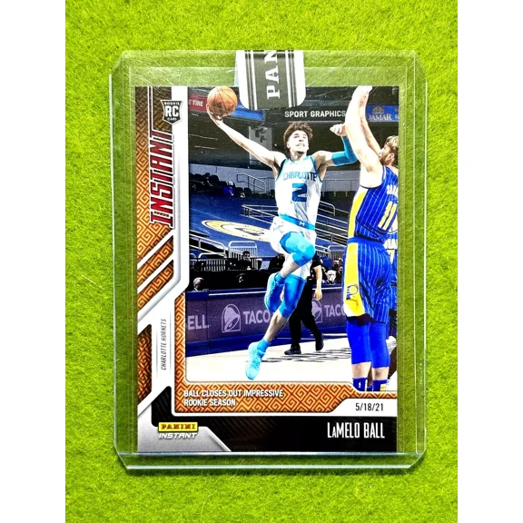 LaMelo Ball #/88 INSTANT ROOKIE CARD JERSEY #2 HORNETS SP 2020 Panini Instant RC