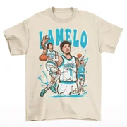 LaMelo Ball Cartoon Style Charlotte Basketball T-Shirt