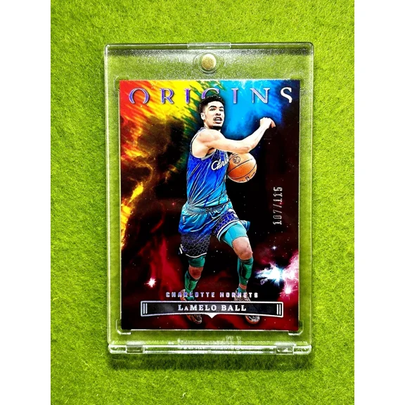 LaMelo Ball MAROON PRIZM #/125 Origins SP Card Jersey #2 Hornets 2022-23 Panini