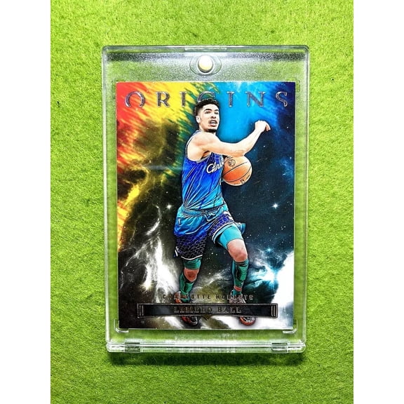 LaMelo Ball Origins Basketball Card Jersey #2 Charlotte Hornets 2022-23 Panini