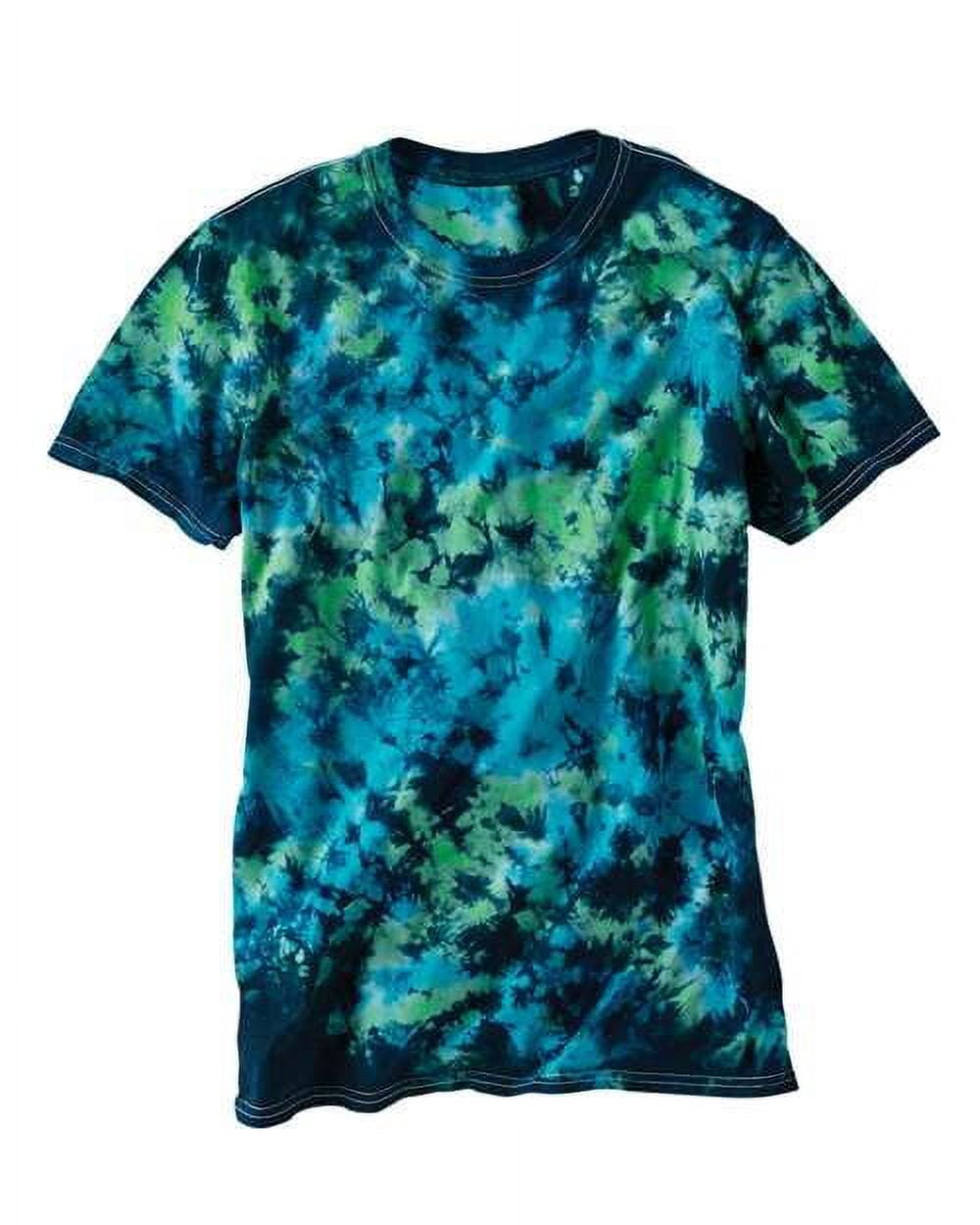 crinkle tie dye shirt