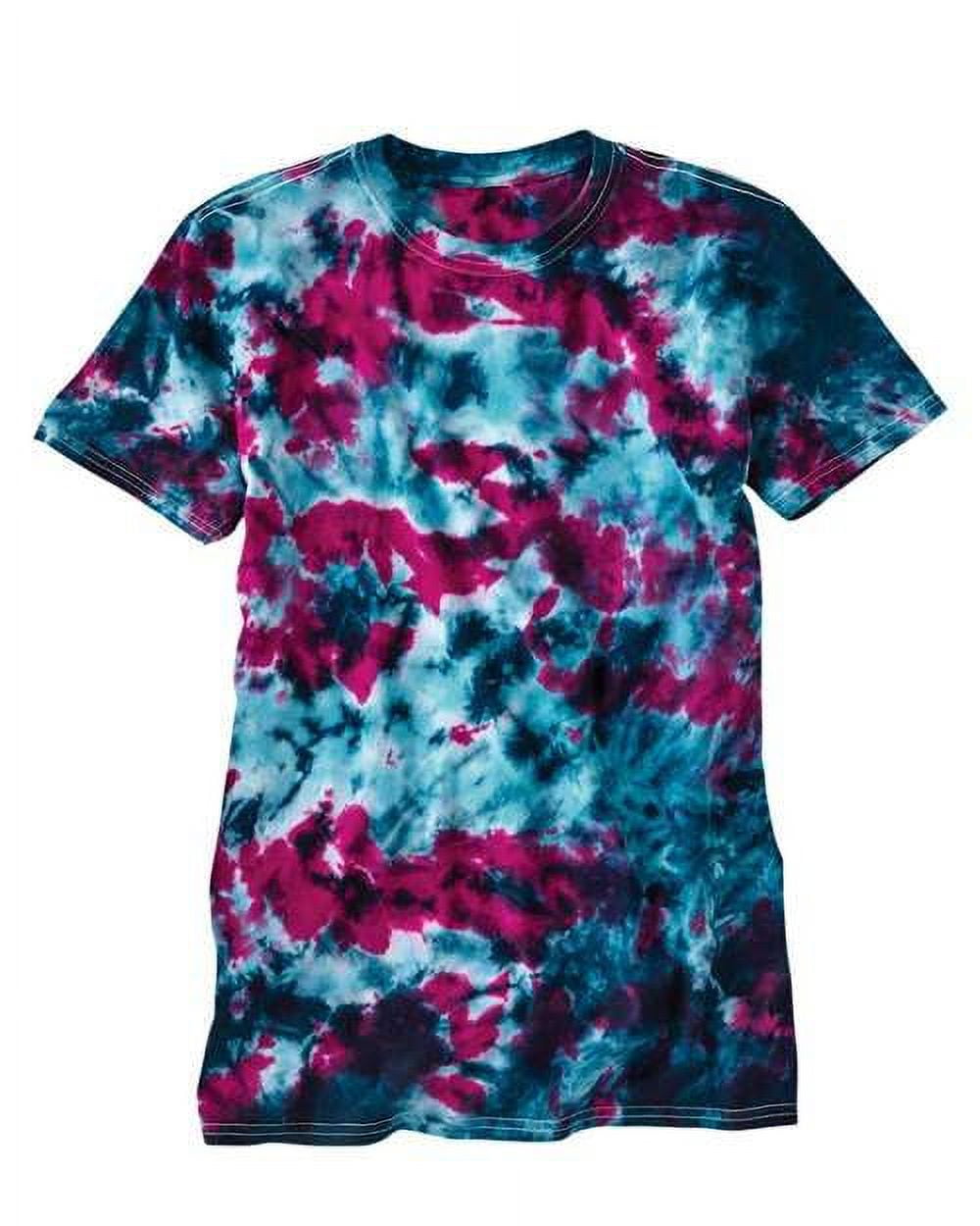 crinkle tie dye shirt